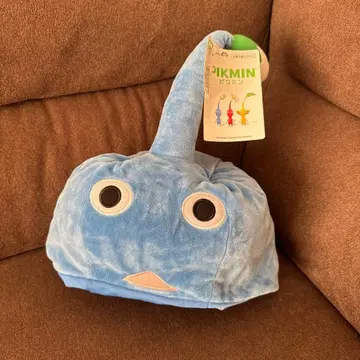 [택 포함 새상품] 피크민 코스튬 모자 파랑