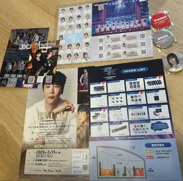 현역 가왕 JAPAN 캔뱃지 타케나카 신 전단지