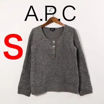 H3941-119 아페쎄 헨리넥 울 니트 Y2K