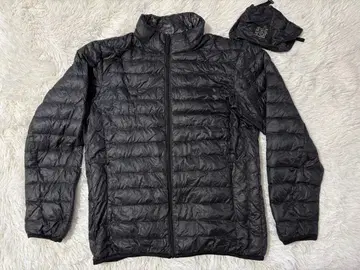 UNIQLO 울트라 라이트 다운 남성용 블랙 M 사이즈