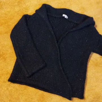 EMPORIO ARMANI 다크 블루 가디건 38