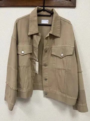 KBF 베이지 데님 자켓 M 사이즈