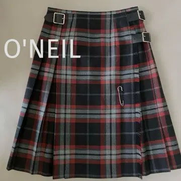 오닐 오브 더블린 체크 스커트 새상품급