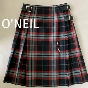 오닐 오브 더블린 체크 스커트 새상품급