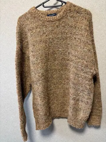 새상품급 BACK NUMBER 라이트온 남성용 긴팔 스웨터 니트 L