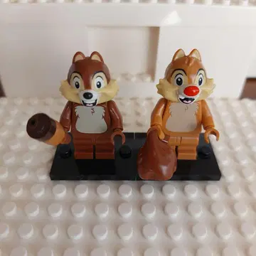 레고 블록 칩과 데일 미니 피규어 세트