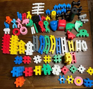 인기 학켄 Gakken 뉴 블록 푸짐한 세트 218피스 설명서 포함