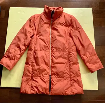 여성용 다운 자켓 롱 기장