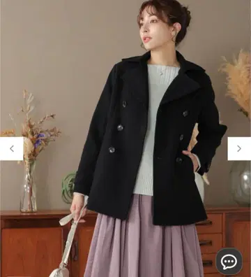 미사용 새상품 택 포함 Tiaclasse 코트 M 블랙 온워드