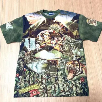 TOKYO Disney 미키 정글 테마 T셔츠 M 850번