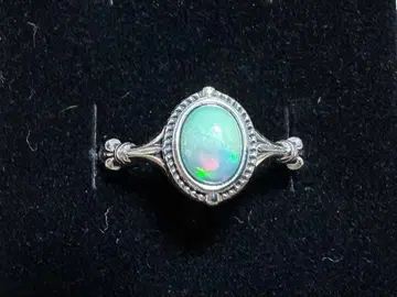 실버 925 오팔 반지