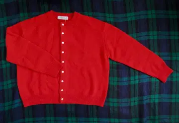 누벨 파라디 가디건 루비 레드