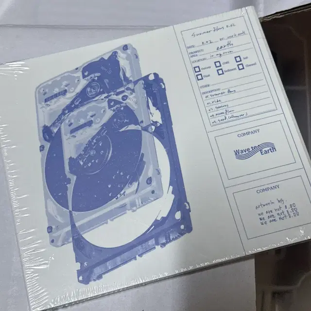 Wave to earth summer flows 0.02 cd 앨범