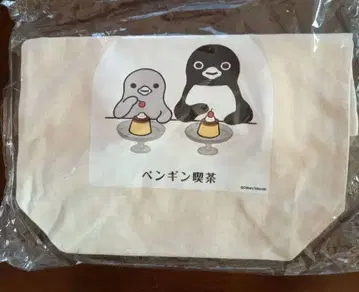 [ 미개봉 새상품 ] Suica 펭귄 토트백 푸딩 펭귄찻집