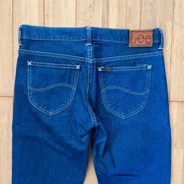 Lee 다크 블루 스트레이트 데님