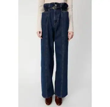 HI WAIST BELTED STRAIGHT / MOUSSY