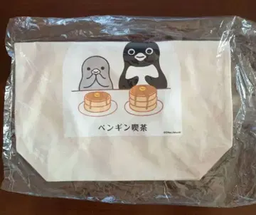 [ 미개봉 새상품 ] Suica 펭귄 토트백 핫케이크 펭귄 찻집