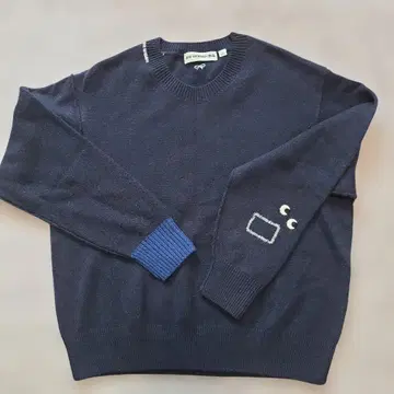 ANYA HINDMARCH 네이비 스웨터 L 유니클로