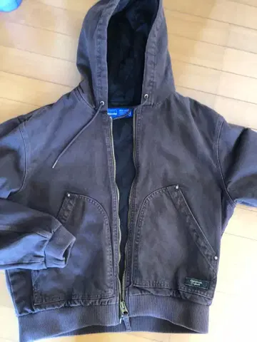 ZARA 후드 부착 브라운 자켓