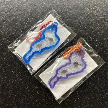 비와코 아크릴 키링 미즈도리 스테이션 호수 한정 2개 세트