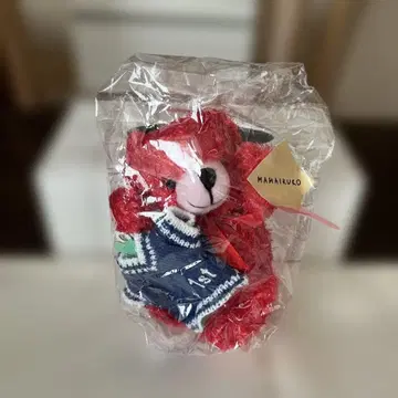 MAMARUKO 벌스데이 베어 1월 빨간색