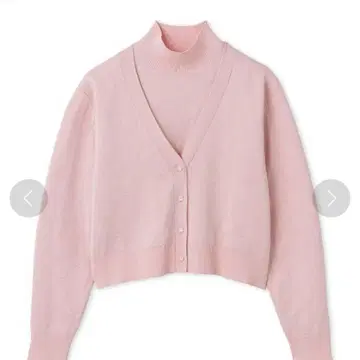 CELFORD 모노그램 앙상블 니트 핑크