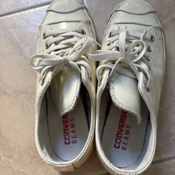 CONVERSE BEAMS 콜라보 화이트 스니커즈