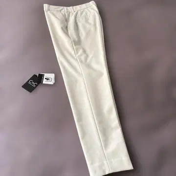 쿠 드 샹스 테이 버드 팬츠 아이보리 36 따뜻한 소재