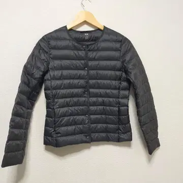 유니클로 울트라 라이트 다운 다운 자켓 여성용 블랙 550