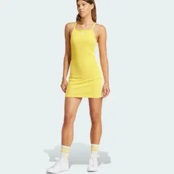 adidas 미니 원피스 옐로우 컬러 s 미사용 새상품