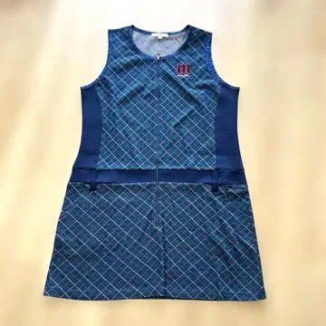 마리끌레르 marie claire 골프 원피스 튜닉 LL 네이비 계열