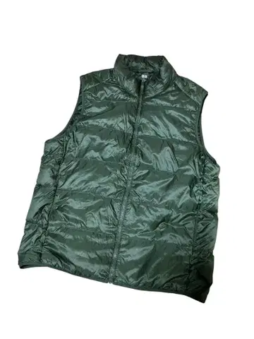 유니클로 울트라 라이트 다운 베스트 카키 남성용 XL