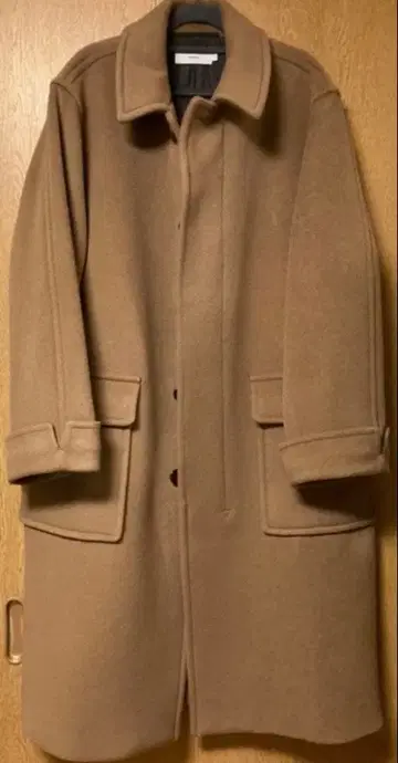 Graphpaper 스텐카라 코트 카멜 1 이와타 타카노리 멜톤