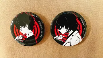 페르소나5 캔뱃지 아마미야 렌 아케치 고로