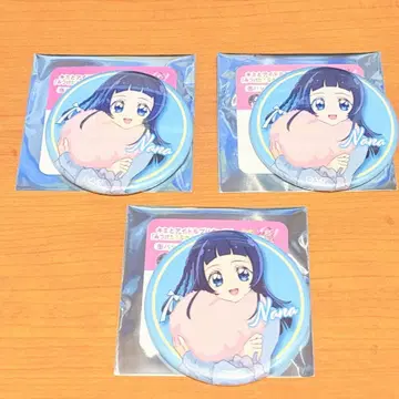 너와 아이돌 프리큐어 찾았다! 사이좋게 쇼핑 소라카제 나나 캔뱃지