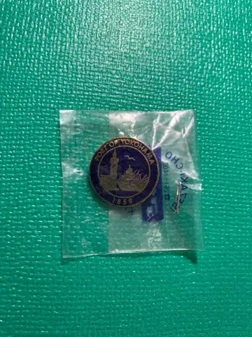 PORT OF YOKOHAMA 1859 핀 배지