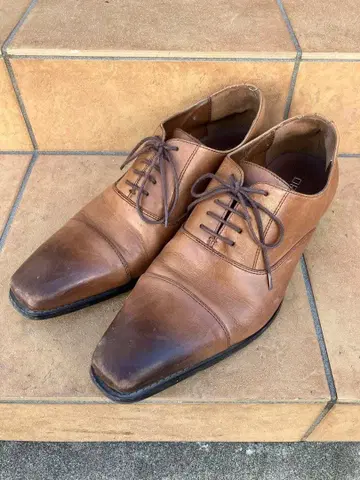 오리히카 비즈니스 슈즈 브라운 27cm