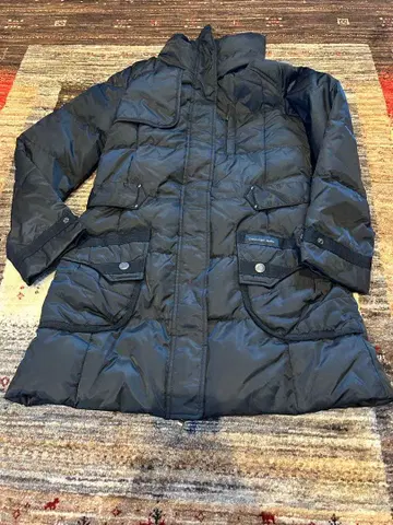 캘빈 클라인 진스 블랙 다운 자켓