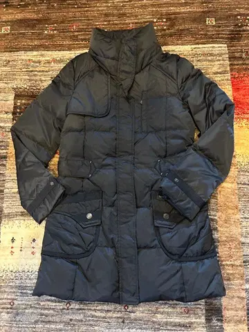 캘빈 클라인 진스 블랙 다운 자켓