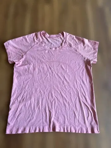 lululemon 핑크 T 셔츠 반팔 8