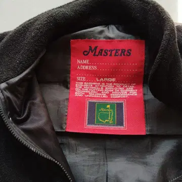 MASTERS 점퍼 L 사이즈