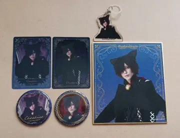 뮤지컬 Pandora Hearts 캔뱃지, 색지, 밤 카 등/체셔 고양이