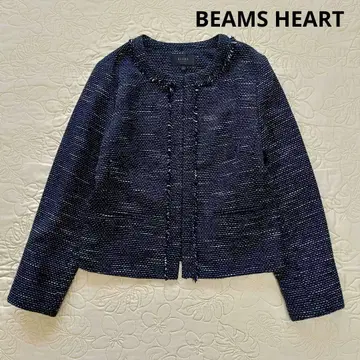 [ 컨디션 최상 ] 빔즈 트위드 자켓 L