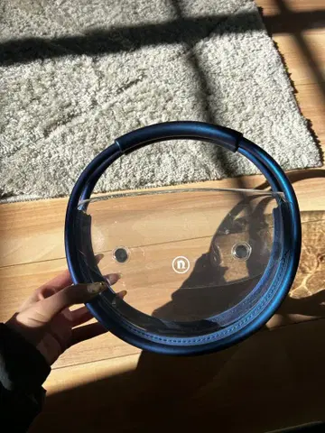 nana-nana/ HOOP(PVC) 핸드백/클리어백