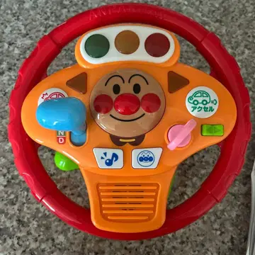 호빵맨 뮤직으로 GO! 신나는 드라이브 핸들 완구