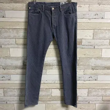 CHALLEGER 히코리 슬림 테이퍼트 팬츠 sizeL 일본제