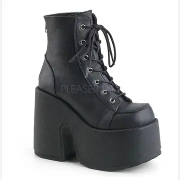 DEMONIA 데모니아 통굽 부츠 CAMEL-203