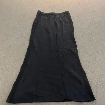 place 맥시 플레어 스커트 네이비