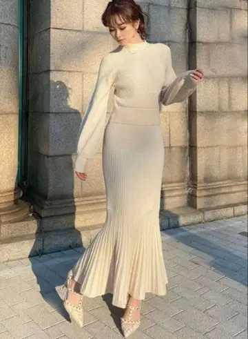 머메이드 실루엣 원피스