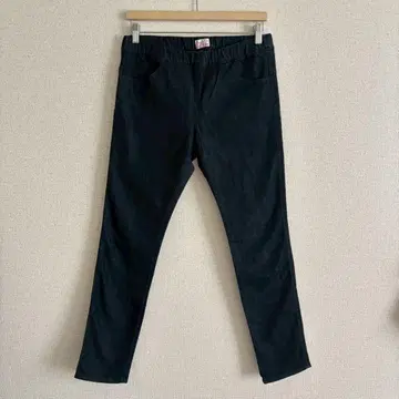 코엔 레깅스 팬츠 L 허리밴딩 데님 조 스트레치 스키니 다크 네이비